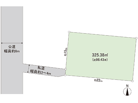 土地 宇都宮市東岡本町 JR東北本線 (宇都宮線）岡本駅 1,480万円