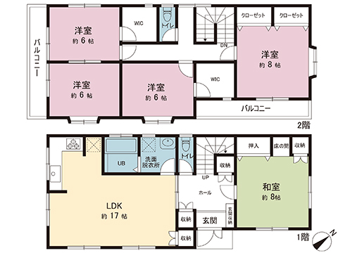 中古戸建 相模原市南区上鶴間本町９丁目 小田急江ノ島線東林間駅 4,980万円
