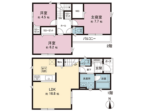 新築戸建 高座郡寒川町一之宮６丁目 JR相模線寒川駅 2,780万円