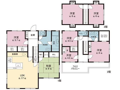 中古戸建 宇都宮市茂原町 JR東北本線 (宇都宮線）雀宮駅 1,750万円