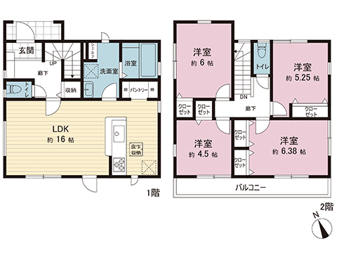新築戸建 木更津市清見台東１丁目 JR久留里線祇園駅 3,090万円