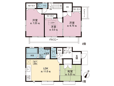 中古戸建 昭島市郷地町１丁目 JR青梅線西立川駅 3,880万円