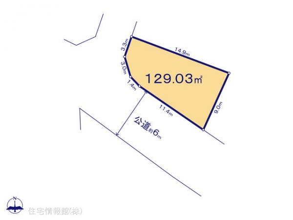 土地 東京都八王子市石川町1214-1 JR八高線（八王子〜高麗川）小宮駅 2,380万円