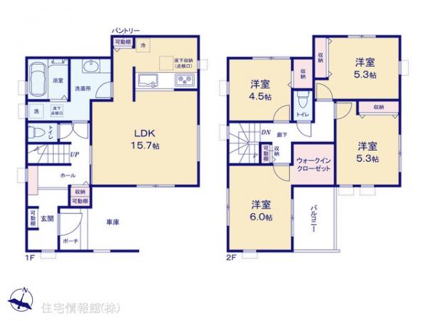 新築戸建 埼玉県新座市新堀１丁目8-17 西武池袋線東久留米駅 3,980万円