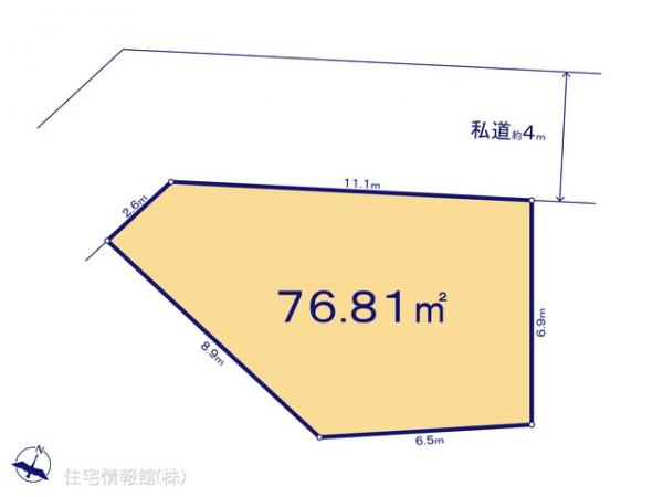 土地 埼玉県川口市鳩ヶ谷本町１丁目9-13 埼玉高速鉄道鳩ケ谷駅 3,430万円