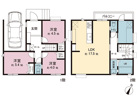 新築戸建 綾瀬市寺尾西１丁目 相鉄本線かしわ台駅 3,480万円