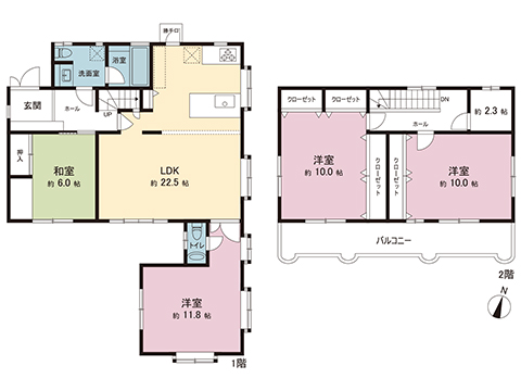 中古戸建 さいたま市見沼区堀崎町 東武野田線大和田駅 3,980万円