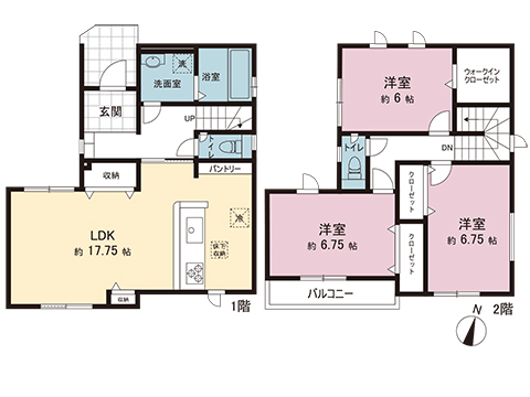新築戸建 綾瀬市落合南３丁目 小田急江ノ島線長後駅 3,290万円