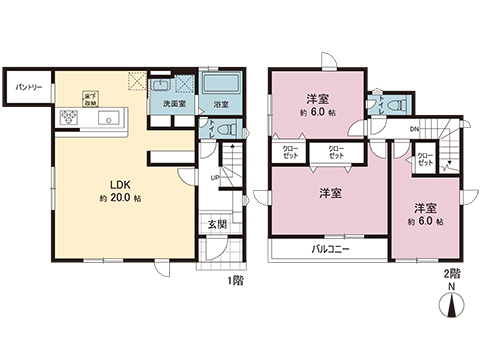 新築戸建 綾瀬市小園 小田急線海老名駅 3,480万円