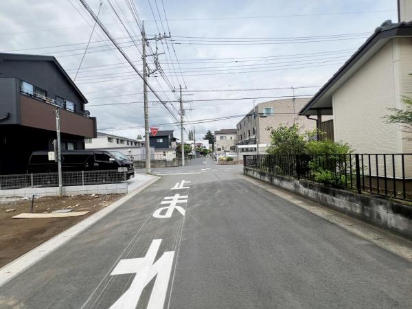 さいたま市北区吉野町２丁目 土地 前面道路含む現地写真