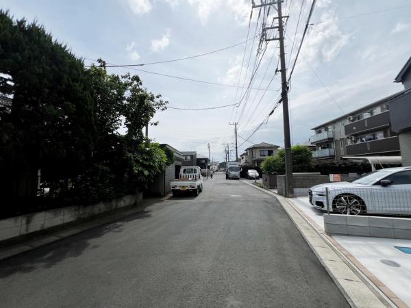 さいたま市北区吉野町２丁目 土地 前面道路含む現地写真
