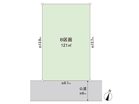 土地 さいたま市北区吉野町２丁目 埼玉新都市交通伊奈線吉野原駅 2,690万円