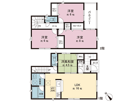 新築戸建 秦野市南矢名 小田急線東海大学前駅 3,180万円
