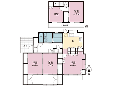 中古戸建 宇都宮市さつき３丁目 JR東北本線 (宇都宮線）雀宮駅 1,000万円