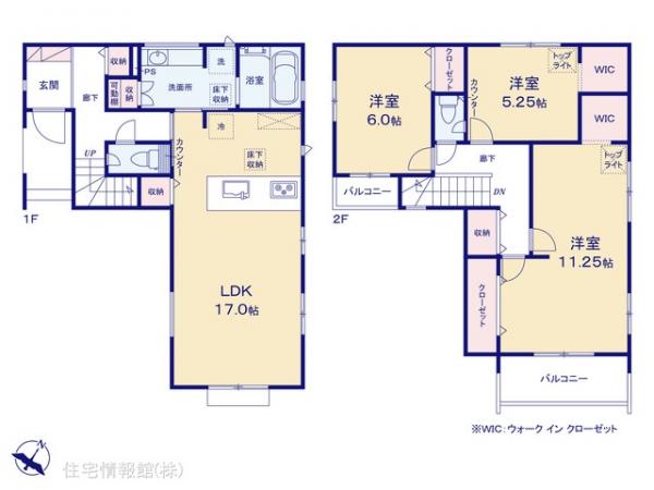 新築戸建 埼玉県川越市藤原町 東武東上線新河岸駅 4,690万円