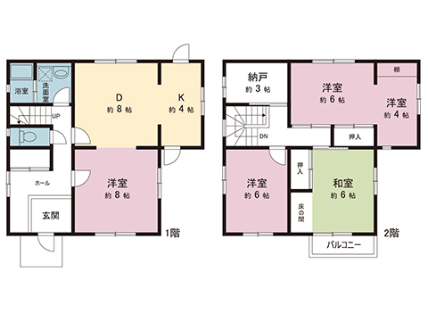 中古戸建 伊勢原市沼目２丁目 小田急線伊勢原駅 2,380万円