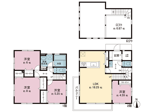 新築戸建 藤沢市西富 小田急江ノ島線藤沢本町駅 5,380万円
