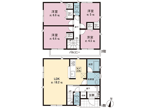 新築戸建 川越市大字寺尾 東武東上線新河岸駅 3,270万円