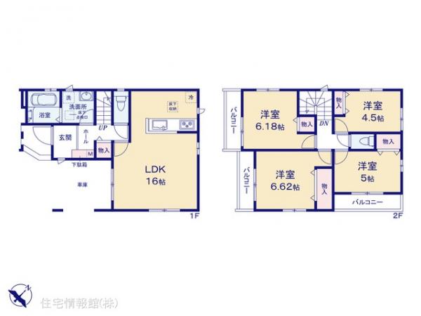 新築戸建 東京都江戸川区南篠崎町１丁目14 都営新宿線瑞江駅 6,990万円