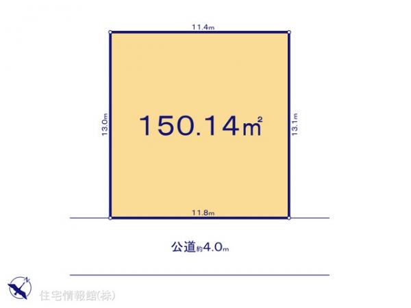 土地 埼玉県入間郡三芳町大字藤久保4027-32 東武東上線鶴瀬駅 3,780万円