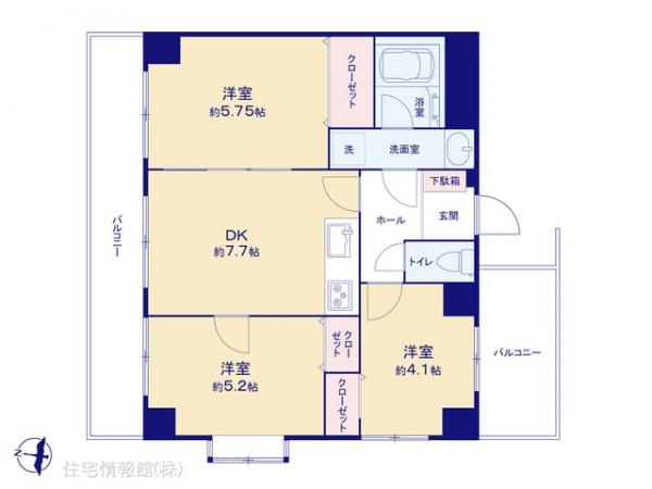 中古マンション 東京都青梅市東青梅６丁目10-2 JR青梅線東青梅駅 1,680万円