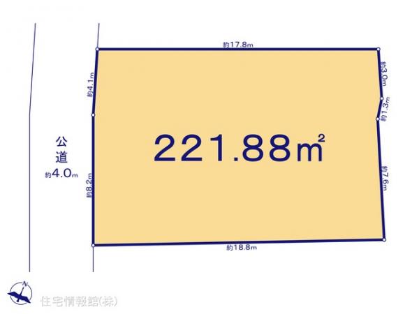 土地 東京都多摩市連光寺４丁目13-16 京王線聖蹟桜ヶ丘駅 2,380万円