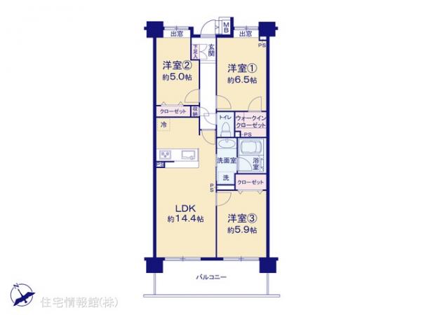 中古マンション 東京都江戸川区平井２丁目6-2 JR中央・総武線平井駅 5,680万円