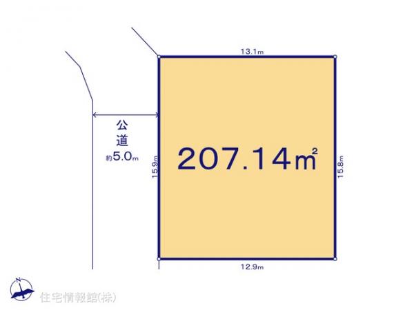 土地 東京都町田市南つくし野１丁目3-6 東急田園都市線すずかけ台駅 5,200万円