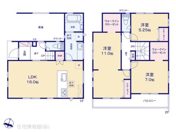 新築戸建 埼玉県川越市大字砂79-17 東武東上線新河岸駅 4,398万円