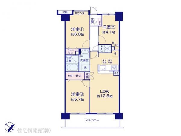 中古マンション 埼玉県蕨市中央７丁目20-16 JR京浜東北線蕨駅 3,280万円
