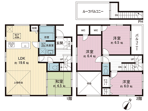 中古戸建 清瀬市中里５丁目 JR武蔵野線東所沢駅 3,899万円