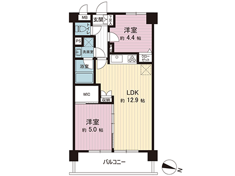 中古マンション 小平市栄町１丁目 西武拝島線東大和市駅 2,699万円
