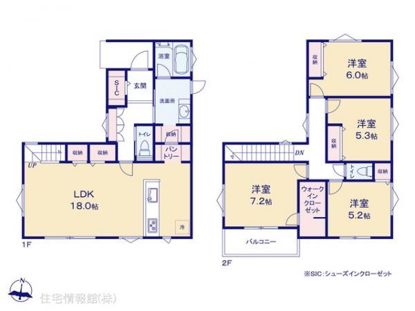 新築戸建 千葉県柏市南逆井１丁目1689-22 京成松戸線五香駅 3,980万円