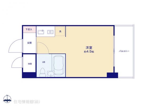 中古マンション 東京都武蔵野市境南町２丁目3-14 JR中央線武蔵境駅 1,480万円