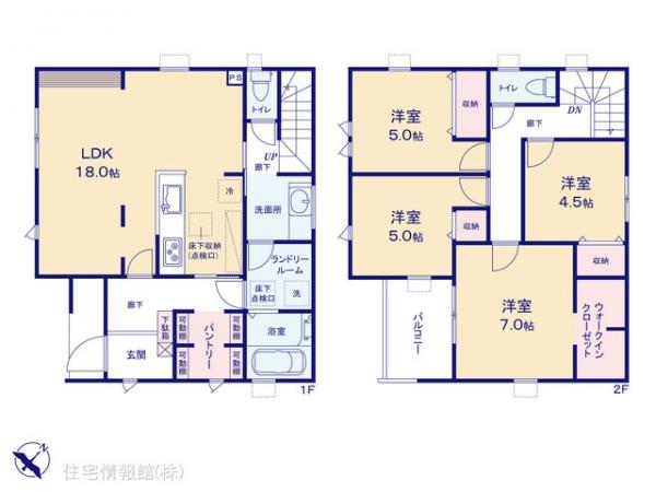 新築戸建 埼玉県白岡市彦兵衛7-33 東武伊勢崎線東武動物公園駅 2,680万円