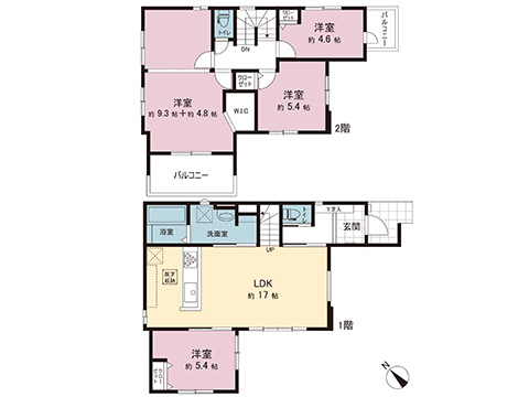 新築戸建 宇都宮市石井町 宇都宮芳賀ライト線峰駅 3,698万円