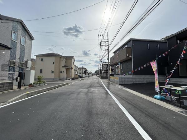 川越市大字寺尾 第17 前面道路含む現地写真
