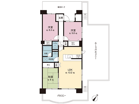 中古マンション 横須賀市舟倉２丁目 京急久里浜線京急久里浜駅 2,598万円