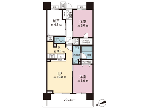 中古マンション 横須賀市公郷町２丁目 JR横須賀線衣笠駅 2,899万円