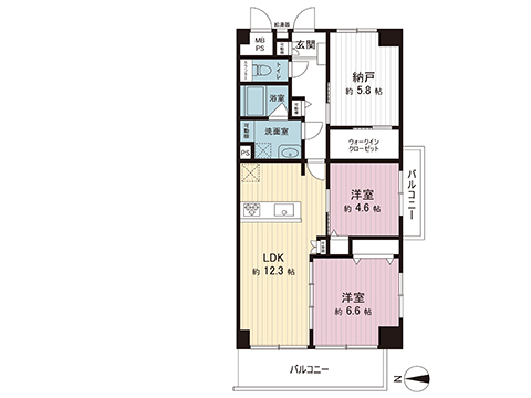 中古マンション 千葉市中央区東千葉２丁目 JR総武本線東千葉駅 2,380万円