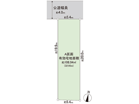 土地 東京都練馬区富士見台３丁目 西武池袋線富士見台駅 6,200万円