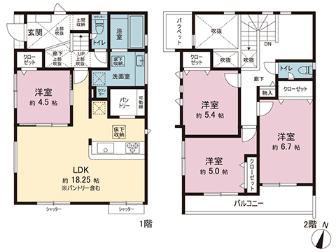 新築戸建 木更津市祇園２丁目 JR久留里線祇園駅 3,290万円