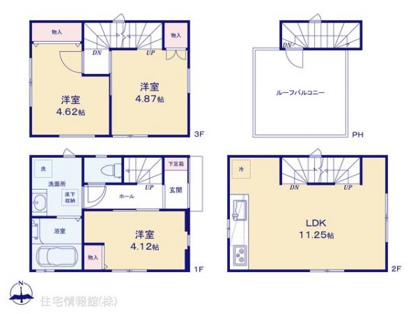新築戸建 東京都足立区千住元町33-20 JR常磐線（上野〜取手）北千住駅 4,198万円