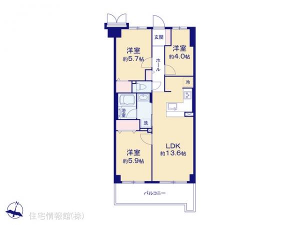 中古マンション 埼玉県ふじみ野市亀久保３丁目 東武東上線上福岡駅 2,399万円