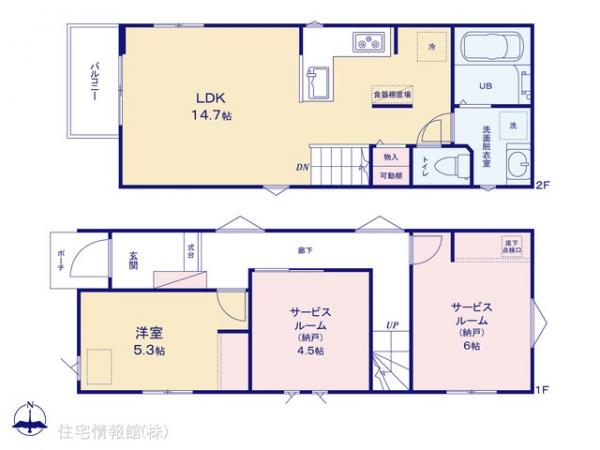新築戸建 東京都板橋区常盤台１丁目34-10 東武東上線ときわ台駅 7,590万円