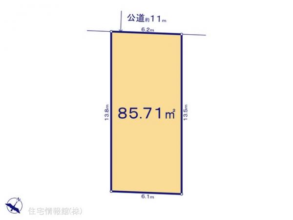 土地 東京都板橋区赤塚６丁目36-18 東武東上線成増駅 6,580万円