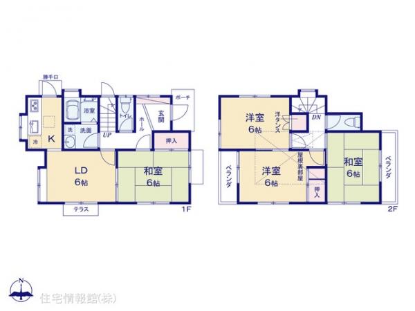 中古戸建 東京都西多摩郡瑞穂町大字駒形富士山8-10 JR八高線（八王子〜高麗川）箱根ヶ崎駅 1,799万円