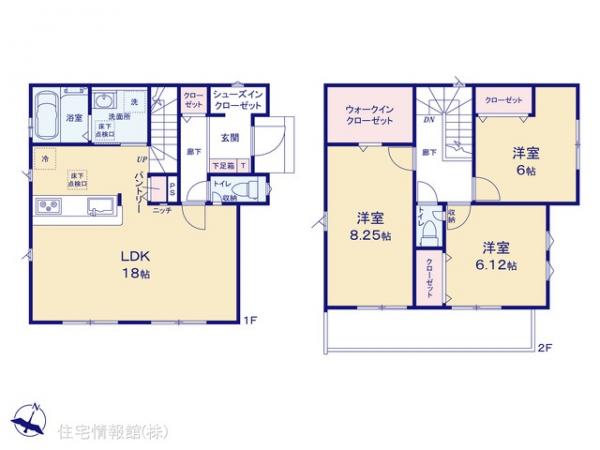 新築戸建 埼玉県川越市大字寺尾624-14 東武東上線新河岸駅 3,480万円