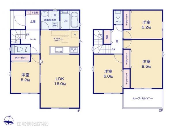 新築戸建 埼玉県さいたま市桜区大字大久保領家422-14 JR埼京線南与野駅 3,999万円
