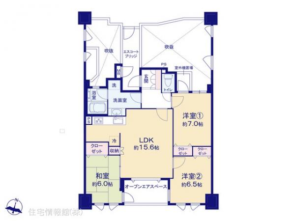 中古マンション 神奈川県横浜市南区二葉町１丁目1-9 横浜市営地下鉄ブルーライン阪東橋駅 5,299万円